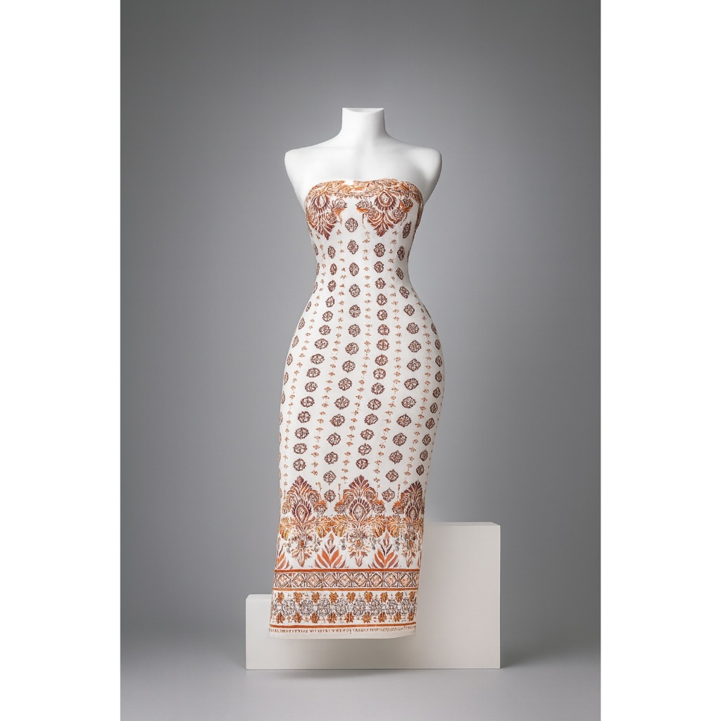 Vestido Feminino Tomara que Caia Estampado
