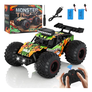 1:16 Liga Carrinho Infantil De Brinquedo Controle Remoto Off Road Verde Veículo Todo Terreno