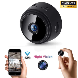 Câmera De Monitoramento Noturno Monitor De Rede Em Casa Infravermelho Night Vision A9 FsHD 1080P Wi-Fi Sem Fio em Oferta na Shopee