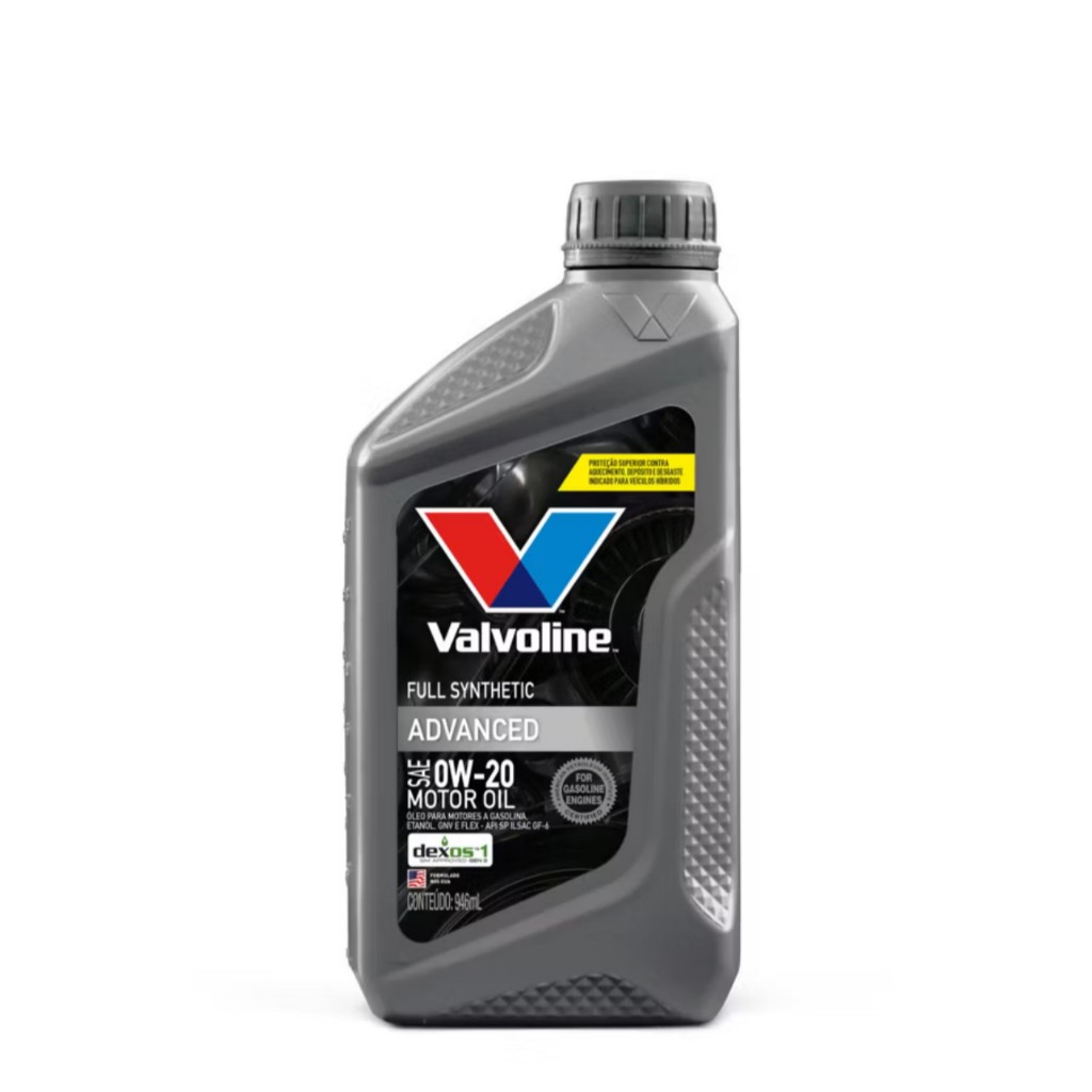 Óleo Motor Valvoline 0w20 100% Sintético Api Sp Ilsac Gf6 946ml ...