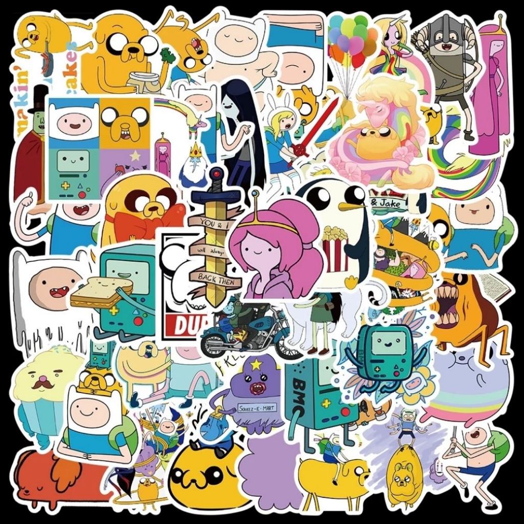 Stickers adesivos Adventure Time Cartoon