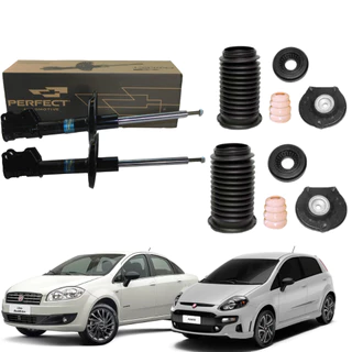 Kit Amortecedor Dianteiro Completo Lado Esquerdo/Direito Linea 2008/2016 em Oferta na Shopee