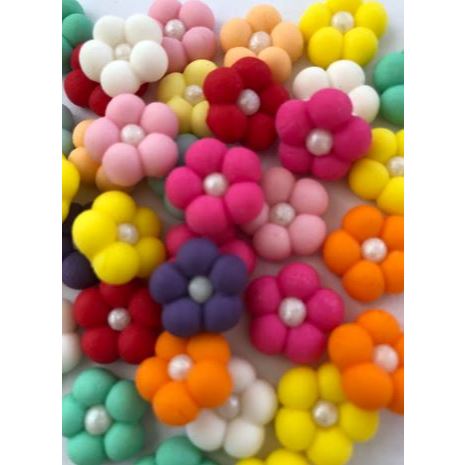 Confeito de açúcar para decoração de doces Flor 07 MD1 (FLOR