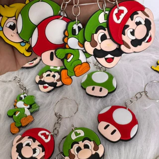 Kit 10/50 Chaveiro Super Mario E Luigi Lembrança Aniversário em Oferta na Shopee