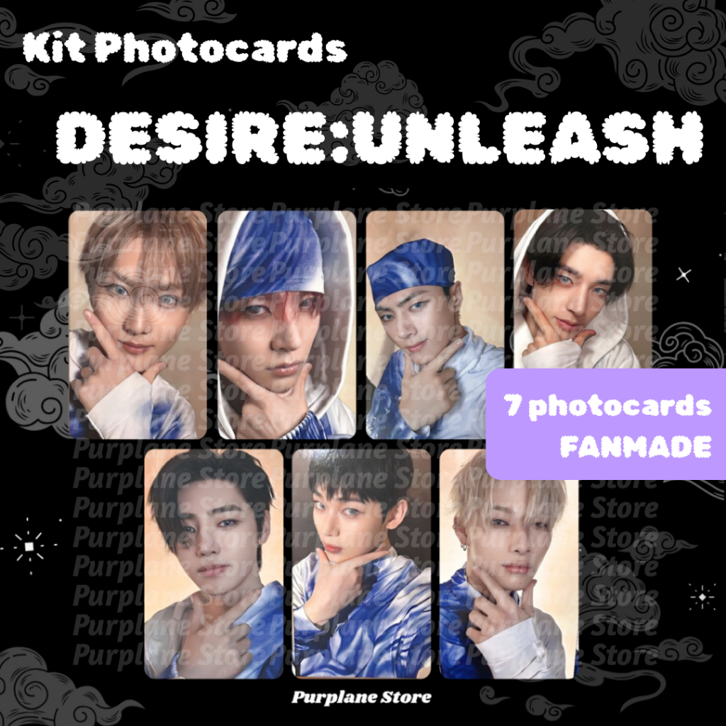 Photocards Enhypen DESIRE : UNLEASH Selca Kpop Fanmade - LEIA A