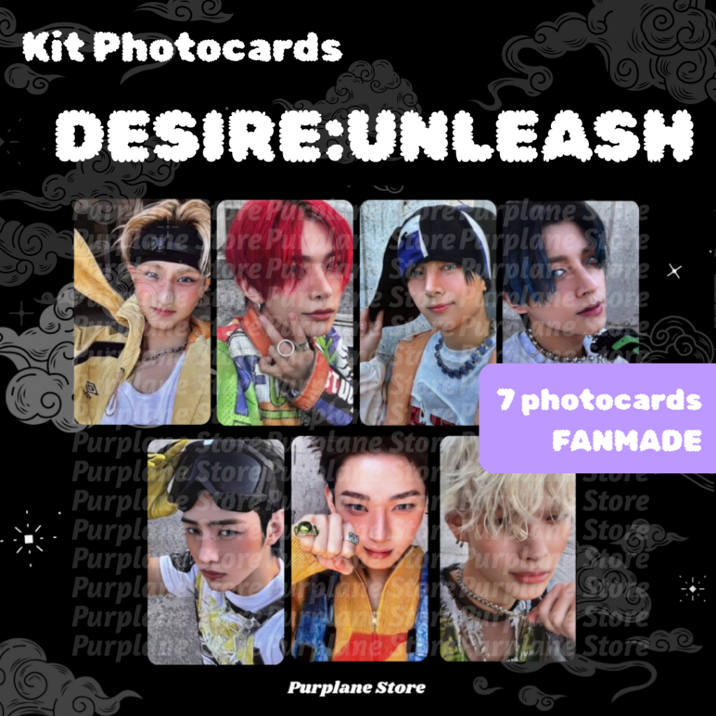Photocards Enhypen DESIRE : UNLEASH Selca Kpop Fanmade - LEIA A
