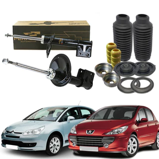 Kit Amortecedor Dianteiro Completo C4 2007/2012 307 2001/2012 em Oferta na Shopee