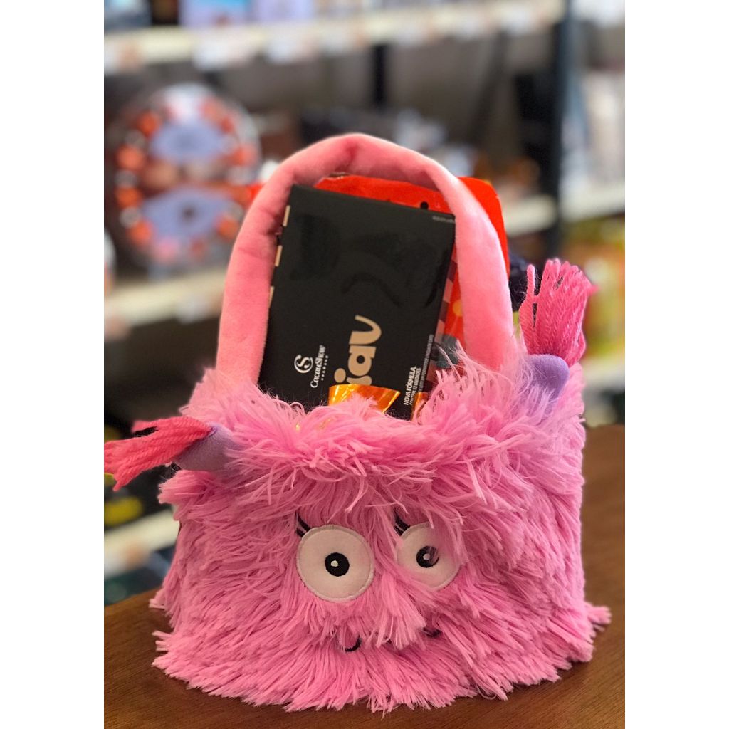 Kit cesta choco monstros Claudete/ Adamastor/ Ludovico | Shopee Brasil