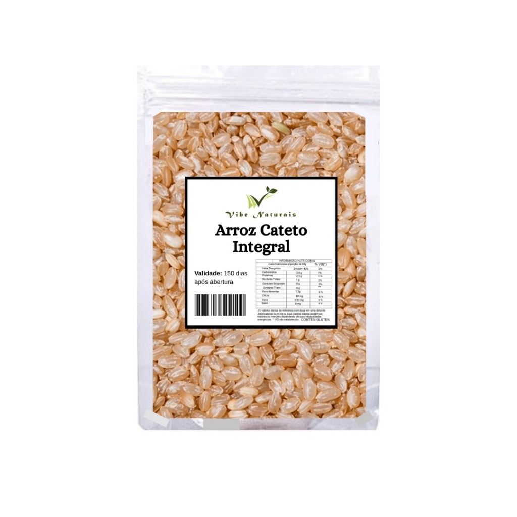 Arroz Cateto Integral | Shopee Brasil