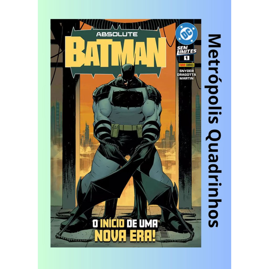 Absolute Batman 英語版 5冊 ※1冊目限定カバー Absolute Batman Nº 1 ( Panini - 2025 ) Em Português - Lacrado