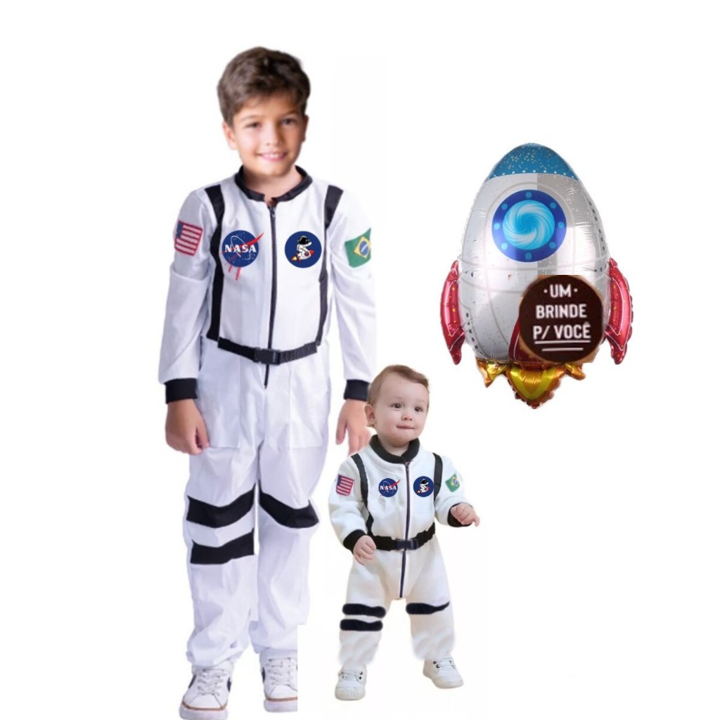 Roupa De Astronauta Infantil Bebe | Shopee Brasil
