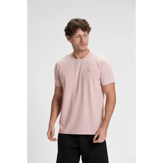 Camiseta Masculina Premium Riacci Rosé Casual Básica Lisa Reta Tradicional