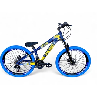 Bicicleta Aro 26 Vikingx Tuff Freeride Downhill 21v Rodas Vmaxx Freio a Disco Garfo Suspensão Pneu Flame em Oferta na Shopee