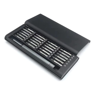 Kit Jogo De Ferramentas 24x1 Chave De Precisão Manual Magnético