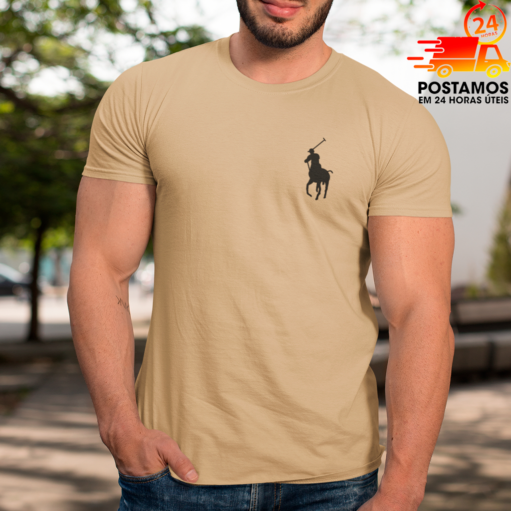 Camiseta Masculina Estilo Polo | Slim Fit Esportiva Casual - Algodão e Conforto