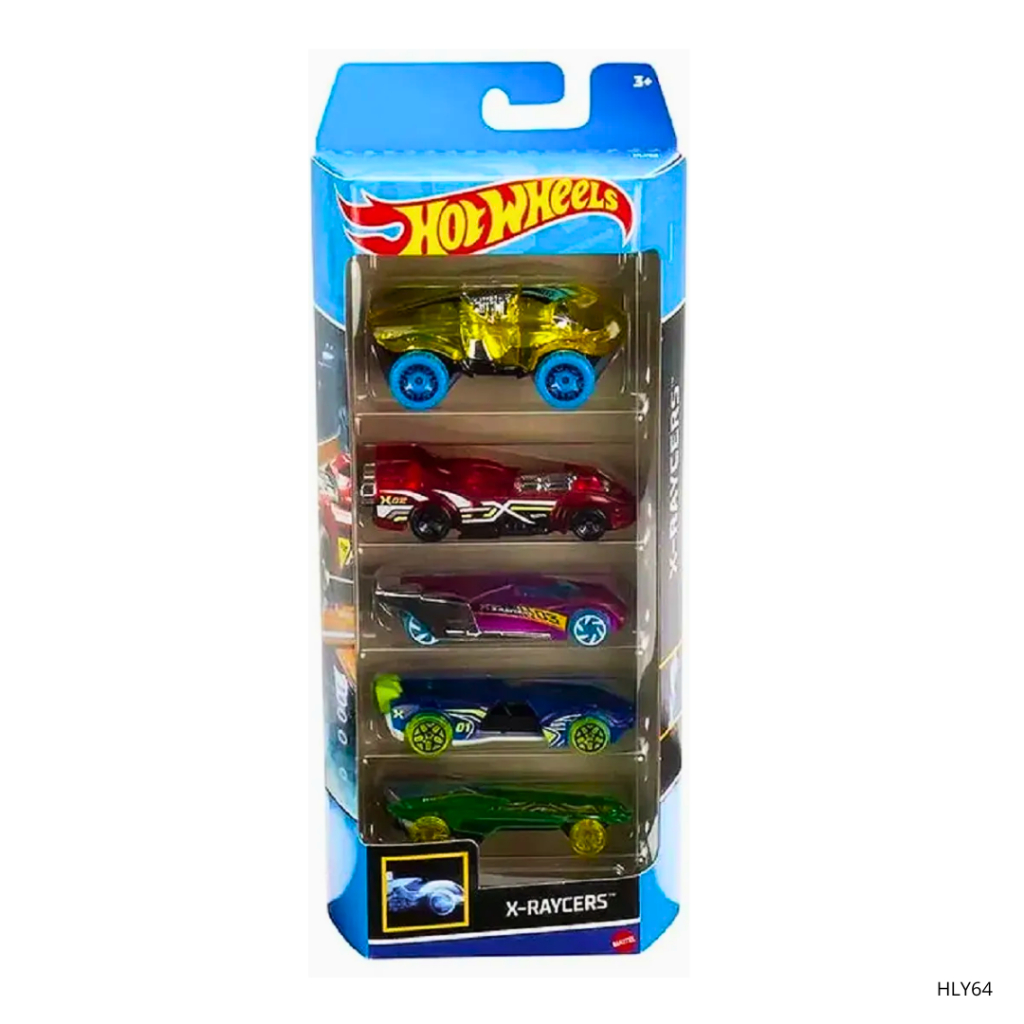 Hot Wheels Combo com 5 Carrinhos - Escolha Seu Kit - Blister 1806