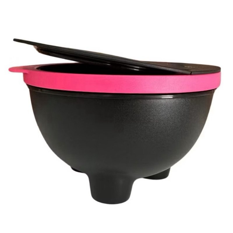 Tupperware Saleiro preto e rosa 450g | Shopee Brasil