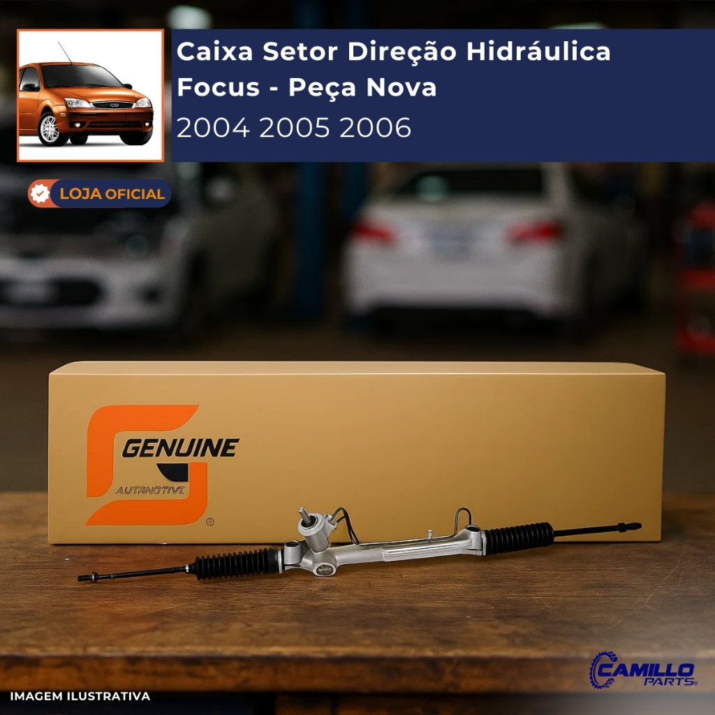 Caixa Setor Direção Hidráulica Ford Focus 2000 A 2008 Genuine ...