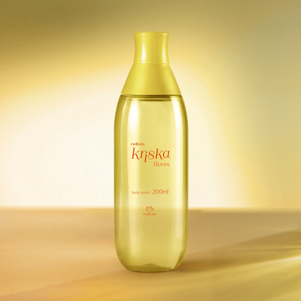 Body Splash Desodorante Colônia Feminino Kriska Flores 200 ml em Oferta na Shopee