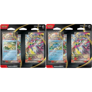 Blister Quádruplo Megaevolução Kit com 2 Unidades ME01 - Pokémon TCG