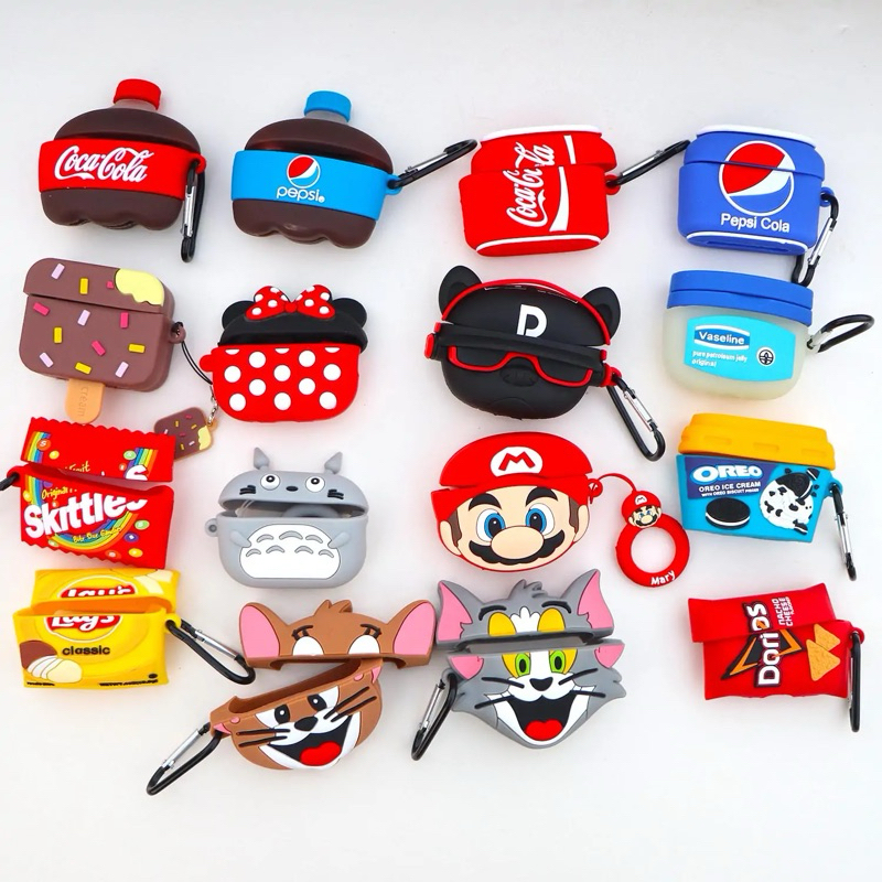 Capa Protetora 3D Para AirPods & AirPods 2