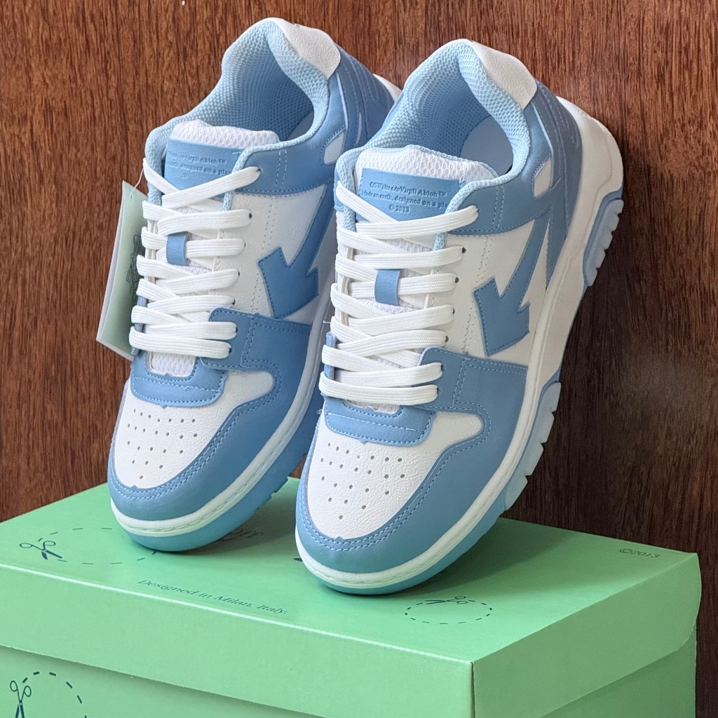 Tenis Off White Out-Off-Office Azul Unissex Lançamento | Shopee Brasil