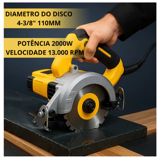 Serra Mármore 2000W Nakasaki Similar a Makita  . em Oferta na Shopee