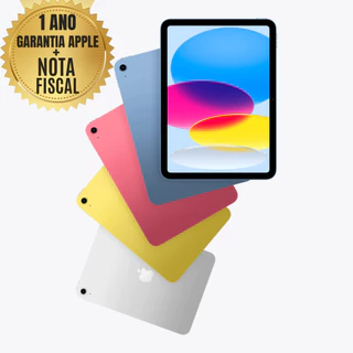 Apple iPad 11 Geração A16 Wi-Fi e 5G 128GB / 256GB / 512GB Prata Azul Amarelo Rosa Novo Lacrado