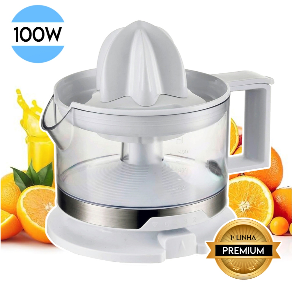 Espremedor Elétrico de Laranja 850ml 100W Automático 110V/22
