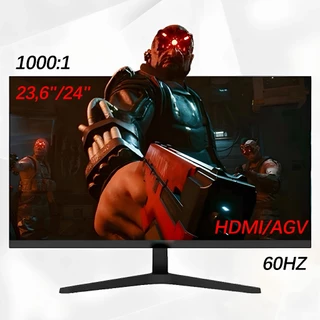 Monitor Gamer 23.6"/24" LED Full HD HDMI VGA SRGB 60Hz Preto Widescreen mnBox