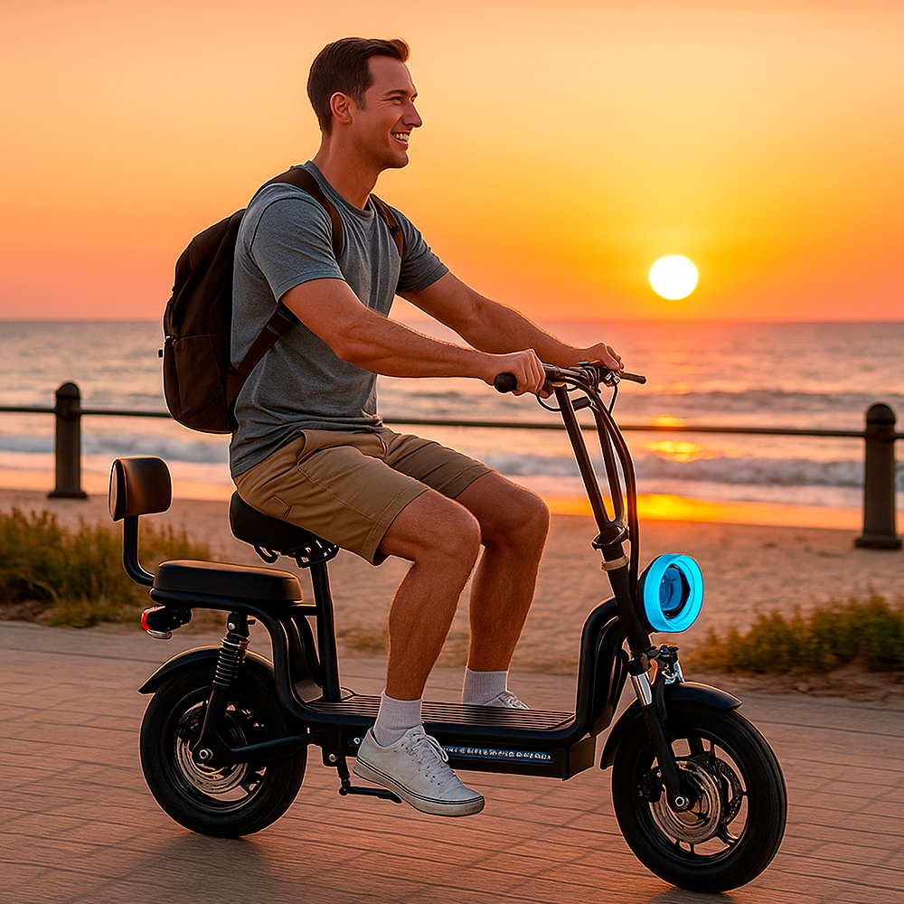 Bicicleta Elétrica 800w Mini Moto Elétrica s/Carteira Autonomia