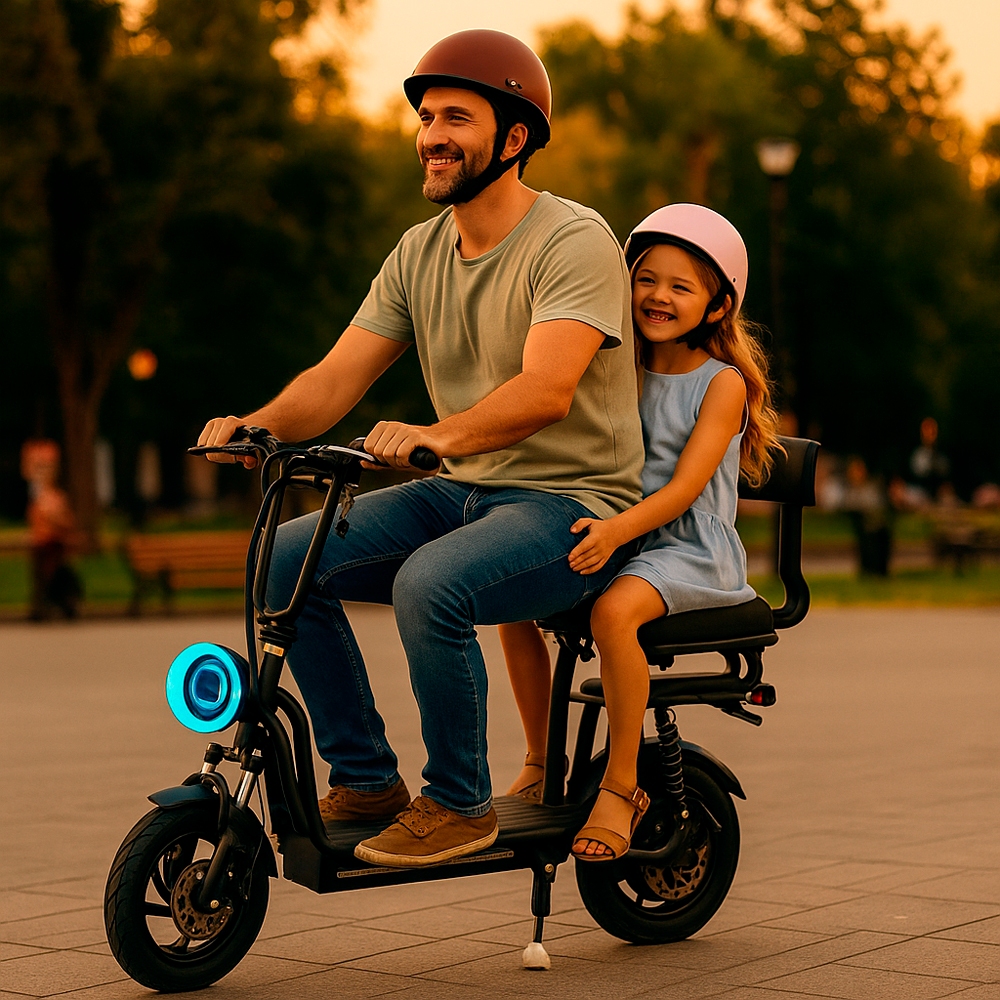 Bicicleta Elétrica 800w Mini Moto Elétrica s/Carteira Autonomia