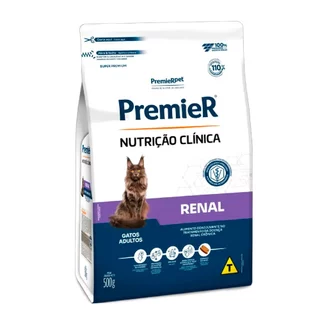 Ração Premier Nutrição Clínica Renal Gatos Adultos 500g