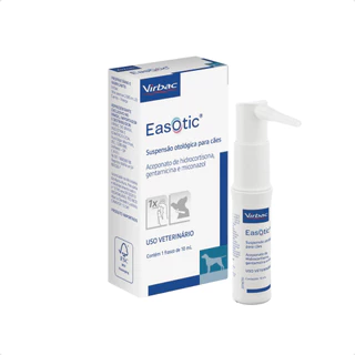 Easotic Solução Otológica 10ml Tratamento Otite Cães Virbac em Oferta na Shopee