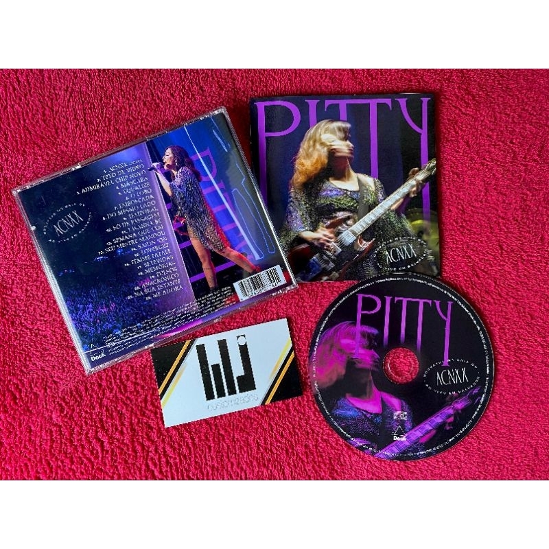 PITTY / ACNXX AO VIVO EM SALVADOR (CD FAN MADE) | Shopee Brasil