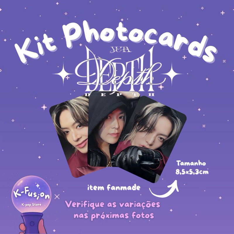 Kit 8 Photocards Yuta (NCT) Depth | Shopee Brasil