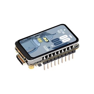 Placa De Desenvolvimento Weixue ESP32-C6 LCD 1,47” WiFi 6 Bluetooth 5 LEDs RGB Integrados