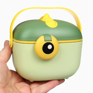 Porta Leite em Pó para bebe Infantil Com Dosador e Nivelador capacidade para Livre de BPA em Oferta na Shopee