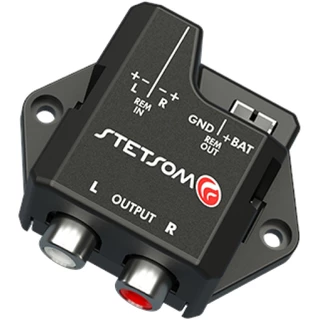 Adaptador Conversor Stetsom St6000 Aparelho Som Fio Pra Rca Automotivo