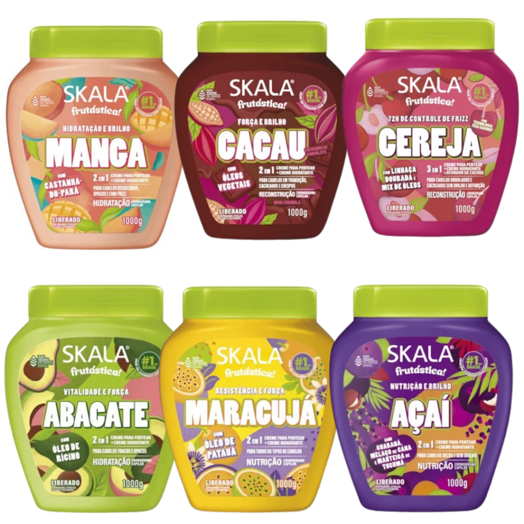 Creme de Tratamento Skala Frutástica Lançamento 1000g