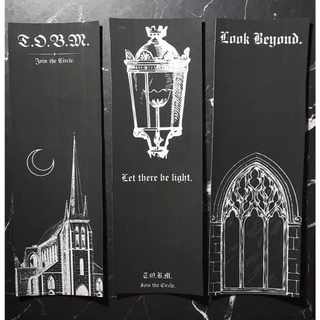 Marcador de Páginas Gótico Dark Ocultismo