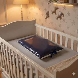 Trocador de Cômoda Com Manta Conforto Personalizado com o Nome do Bebe em Oferta na Shopee