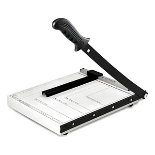 Guilhotina Cortador De Papel Manual Profissional A4 Em Metal em Oferta na Shopee