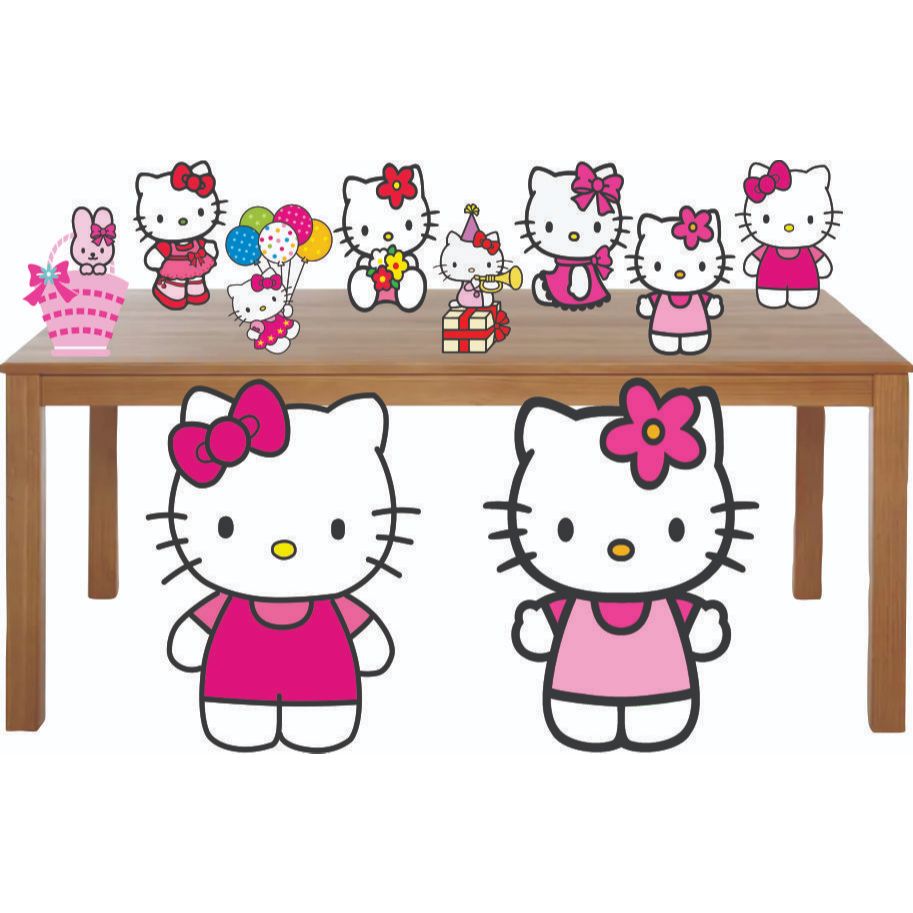 kit display hello kit 8 mesa 2 chao | Shopee Brasil