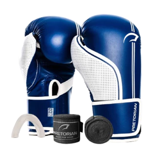 Luva Pretorian First Boxe Muay Thai Sparring + Bandagem + Bucal - Unisex