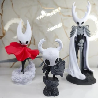 Hollow Knight- Knight, Hornet, Pure Vessel. Silksong. Miniatura Colecionável