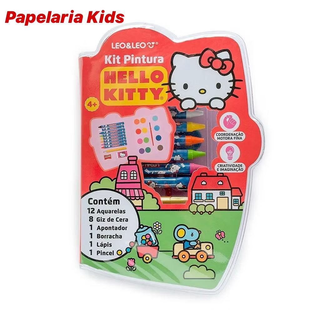 KIT PINTURA HELLO KIT 24 PEÇAS LEO&LEO | Shopee Brasil