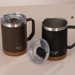 Caneca Térmica Kubb Inox 400ml 530ml Conserva Quente por 6h e Frio por 3h Vedação Isolamento a Vácuo