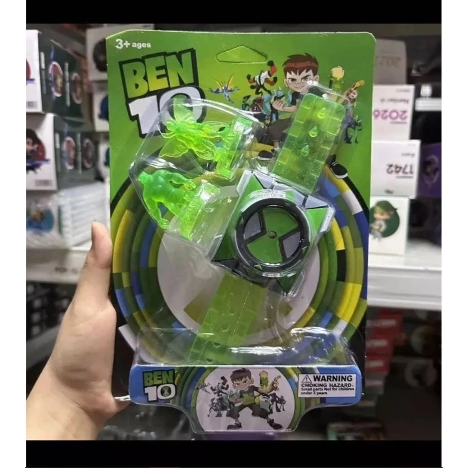 Relógio Ben 10 Omnitrix de brinquedo para crianças com luzes e sons ...