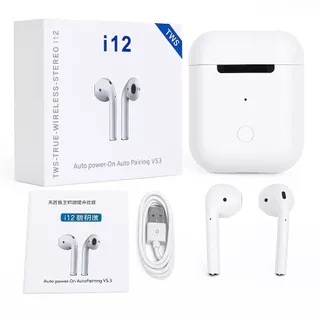 Fone de Ouvido Bluetooth Sem Fio TWS Air Fitness Esportivo